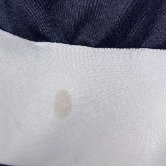 Navy and White Women's strapless dress - Picture 4 of 4